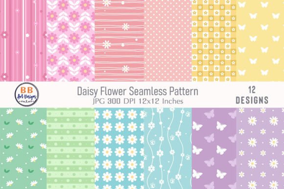 Download Daisy Spring Flower Pattern Floral Paper - Floral Collection