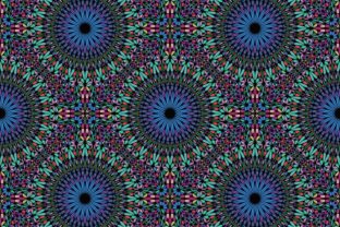 Download Seamless Floral Mandala Pattern - Floral Collection