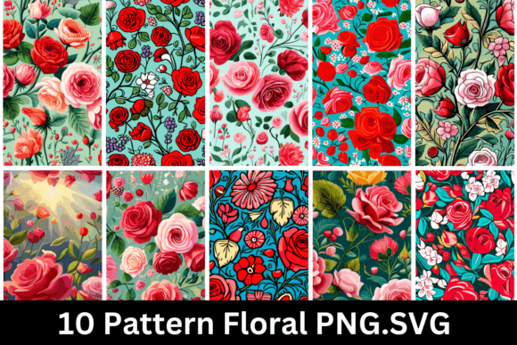 Download Pattern Floral V16 - Floral Collection