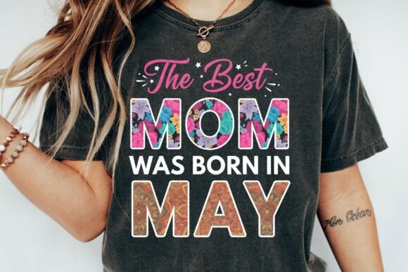 Download Best Mom Born May Floral Mandala Png - Floral Collection