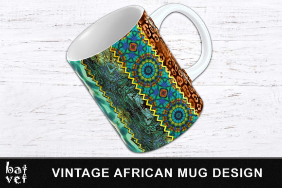 Download Vintage Tribal Mug Wrap Sublimation PNG - Sublimation png Collection