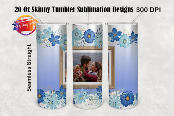 Download Photo Floral Frame 20 Tumbler Designs - Floral Collection