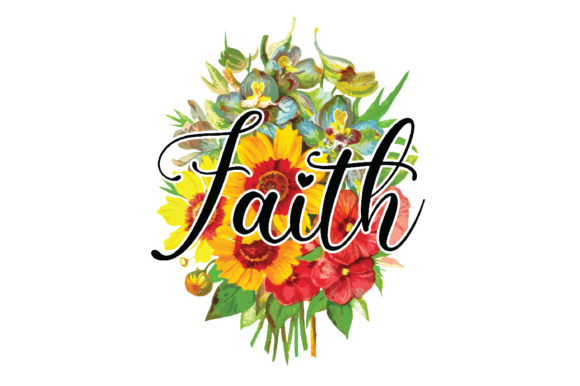 Download Faith Floral Sublimation Design - Floral Collection