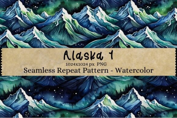 Download Alaska Seamless Repeat Pattern WC 1 - Repeat Collection