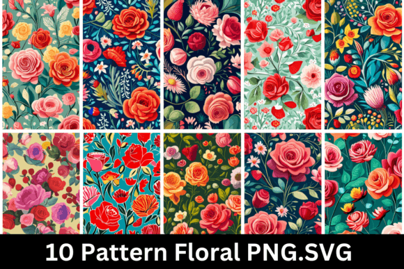 Download Pattern Floral V18 - Floral Collection